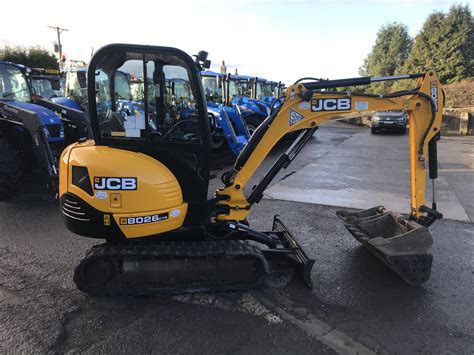 jcb mini excavator 8026